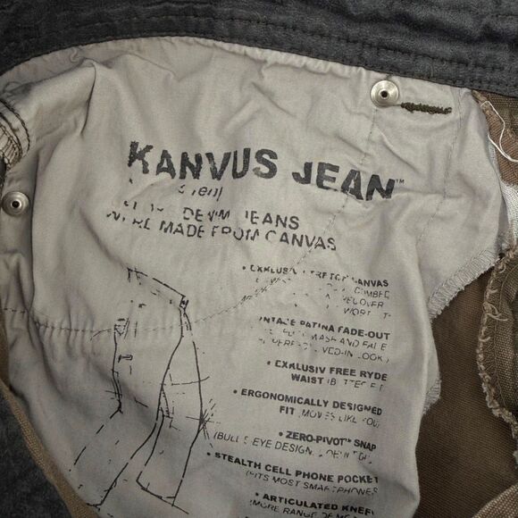 Kuhl Men's KANVUS Jean Vintage Patina Dye Kovert 32x30 - Picture 7 of 14